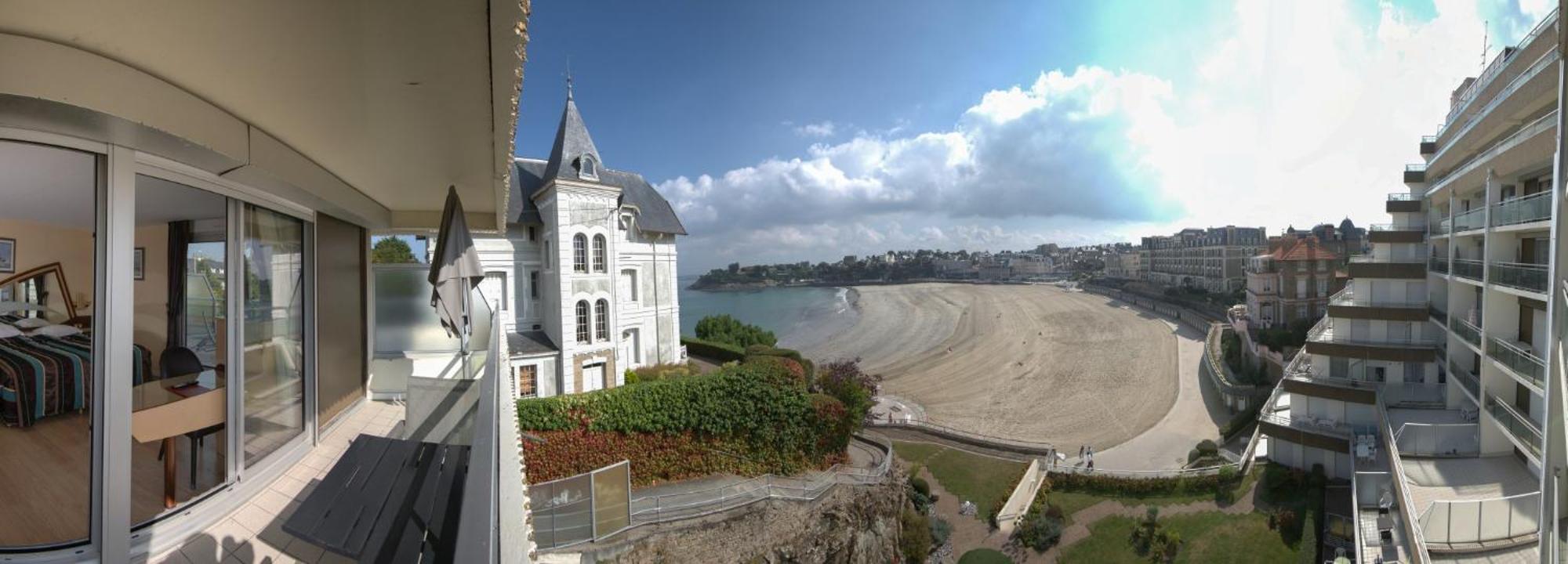 Le Crystal Dinard Plage Luaran gambar